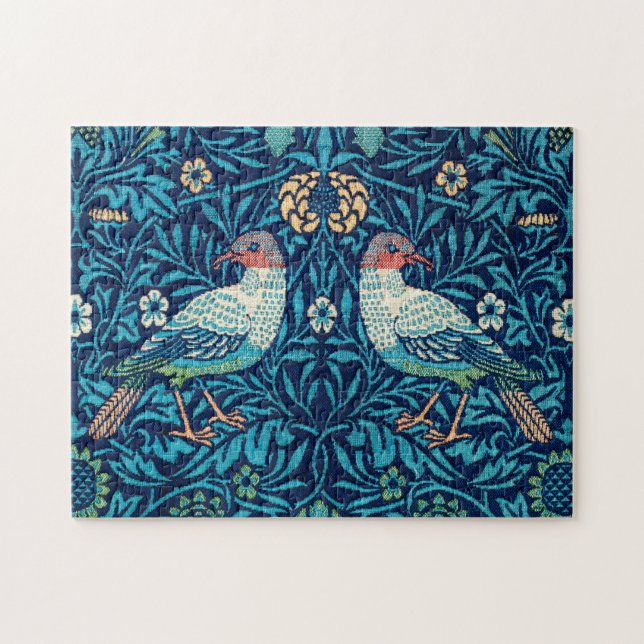 Birds, William Morris Jigsaw Puzzle (Horizontal)