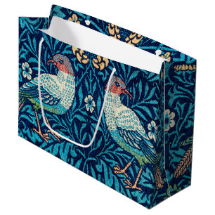 Birds, William Morris Large Gift Bag