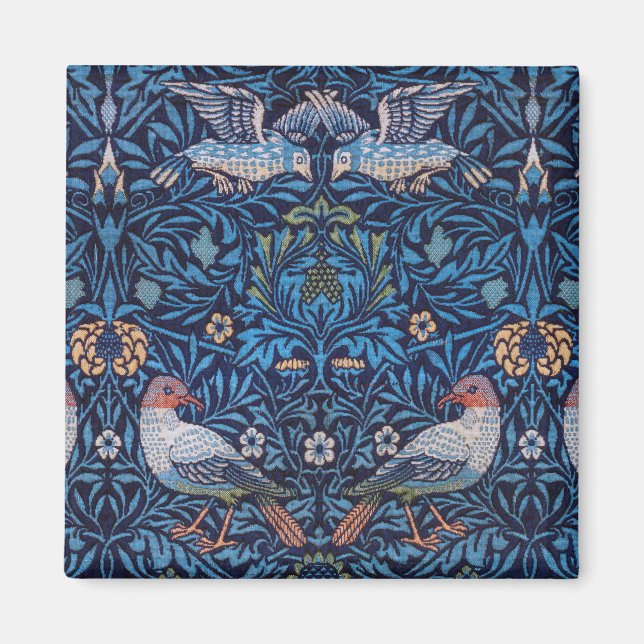 Birds, William Morris Magnet (Front)