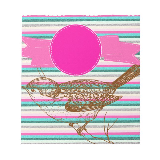 birds wing wings animals feathers park outdoors notepad (Front)