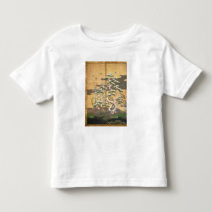 Birds with Autumn and Winter flowers Toddler T-Shirt