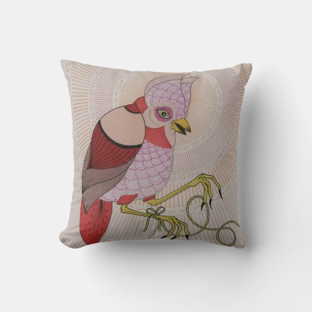 birds with rope cushion (Front)