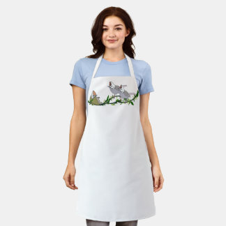 birds -- Yuhina Apron