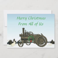 Birdsall's Steam Traction Engine 1889 Farm Tractor
