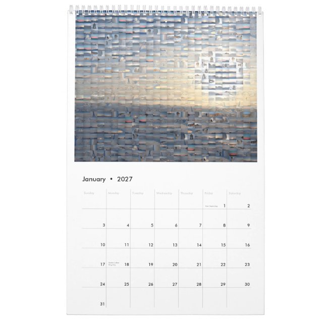 Birdseye Cards 2008 Calendar (Jan 2027)
