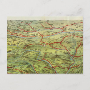 Birdseyes View Great Plains Postcard