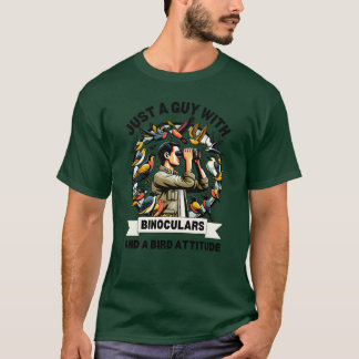 Birdwatching Enthusiast Bird Observer friends T-Shirt