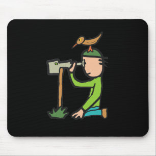 Birdwatching Mouse Pad