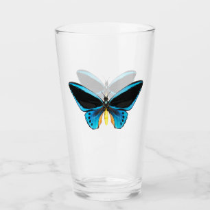 Birdwing Butterfly Glass