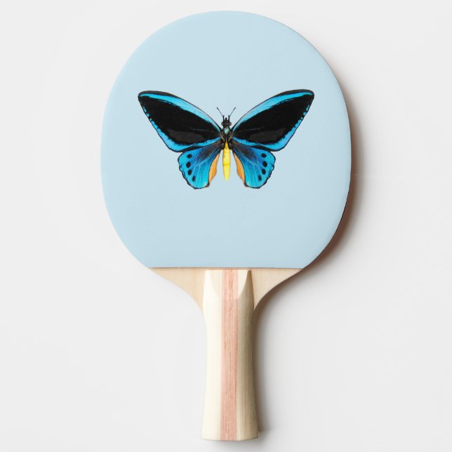 Birdwing Butterfly Ping Pong Paddle (Front)