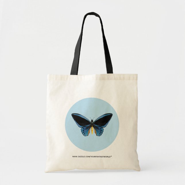 Birdwing Butterfly Tote Bag (Front)