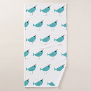 Birdy   bath towel