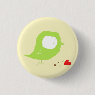Birdy Found Love 3 Cm Round Badge