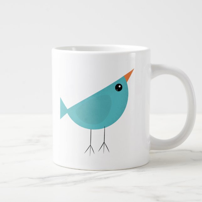 Birdy  large coffee mug (Right)