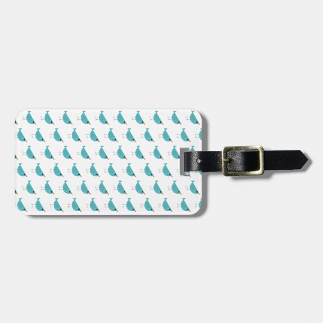 Birdy  luggage tag (Front Horizontal)