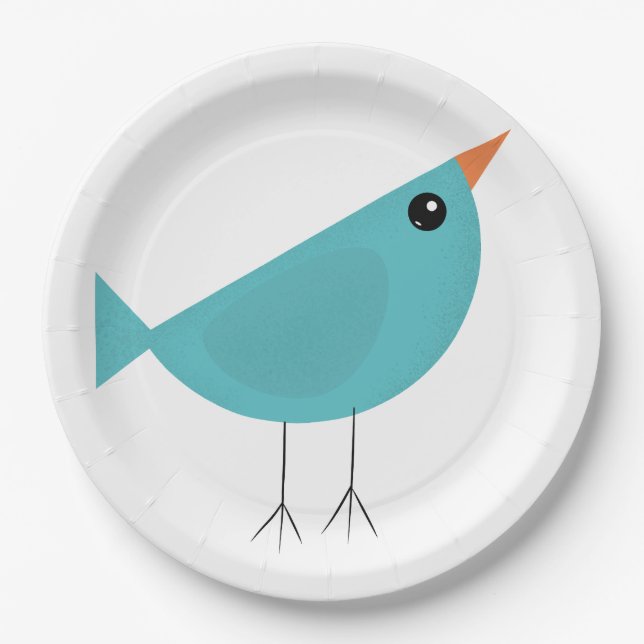 Birdy   paper plate (Front)