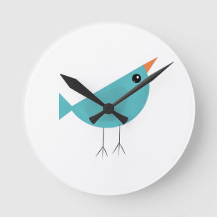 Birdy   round clock