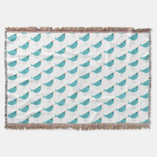 Birdy throw blanket