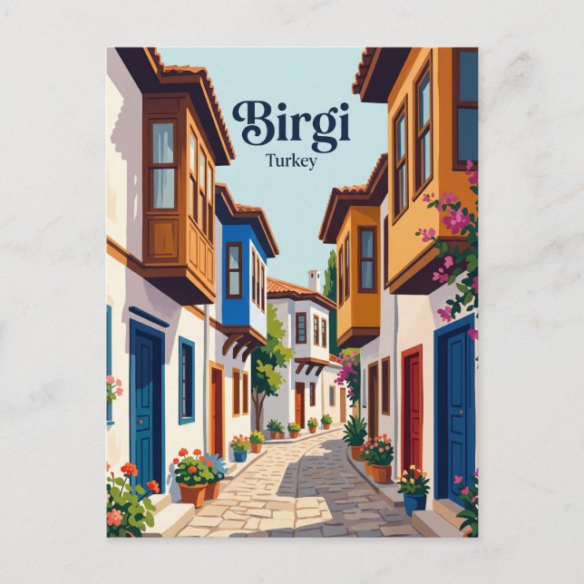 Birgi Turkey Postcard (Front)