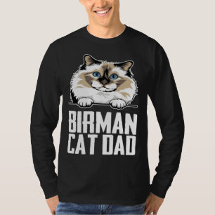 Birman cat dad T-Shirt