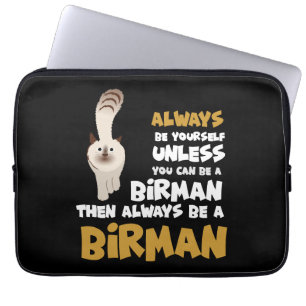 Birman Cat  Laptop Sleeve