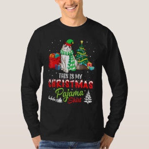 Birman Cat Noel Costume Presents This Is My Christ T-Shirt