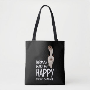 Birman Cat Tote Bag