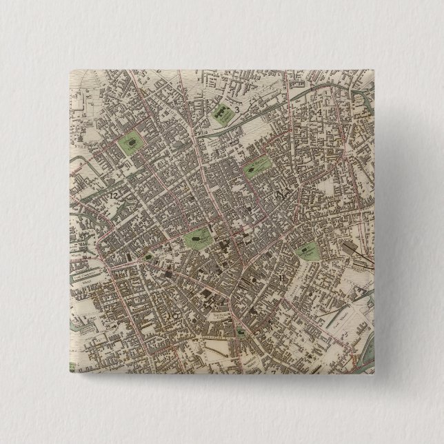 Birmingham 15 Cm Square Badge (Front)