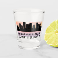 Birmingham AL City Skyline