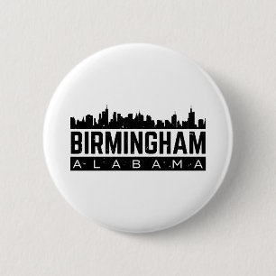 Birmingham Alabama 6 Cm Round Badge