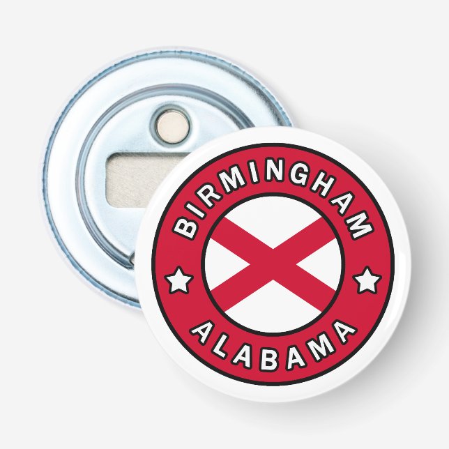 Birmingham Alabama Bottle Opener (Front)