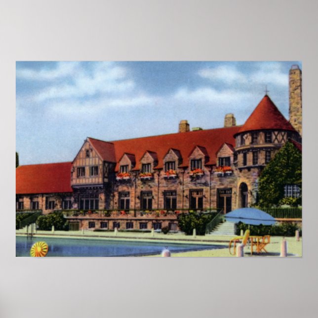 Birmingham Alabama Country Club Poster (Front)