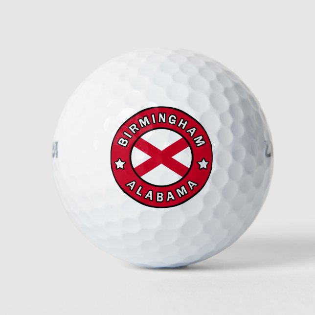 Birmingham Alabama Golf Balls (Front)
