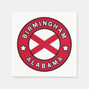 Birmingham Alabama Napkin