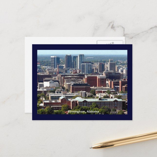 Birmingham, Alabama Postcard (Front/Back In Situ)