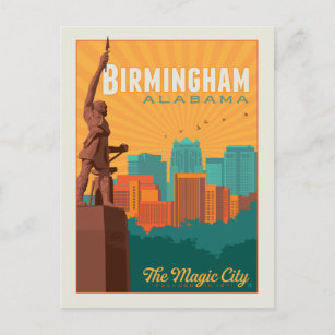 Birmingham, Alabama Postcard