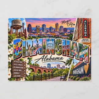 Birmingham, Alabama Postcard