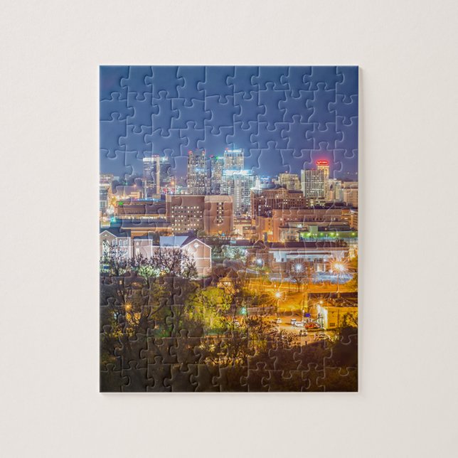 birmingham alabama skyline jigsaw puzzle (Vertical)