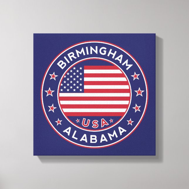 Birmingham, Alabama, USA Canvas Print (Front)