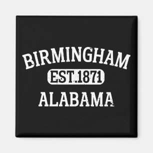 Birmingham Alabama Vintage Magnet