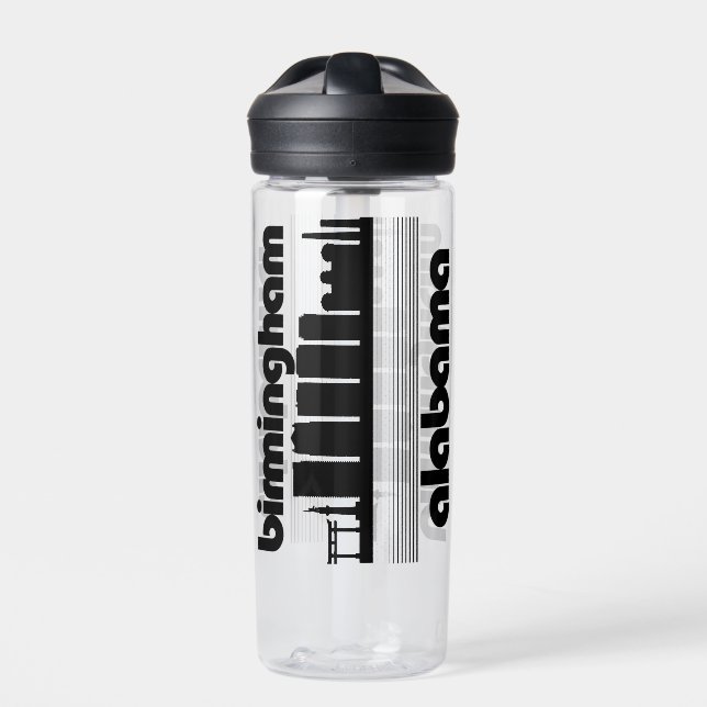 Birmingham,Alabama Water Bottle (Front)