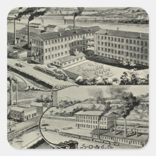 Birmingham Brass Co Square Sticker