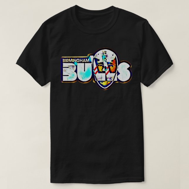 Birmingham Bulls Hockey TShirt (Design Front)