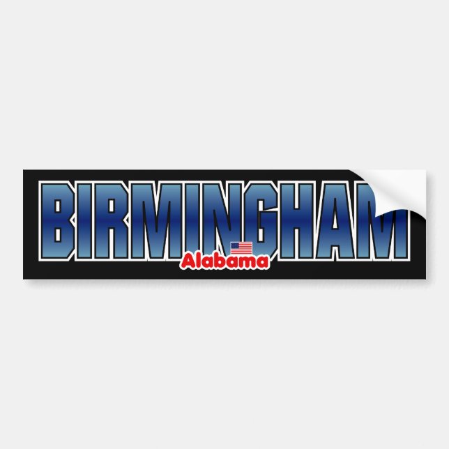 Birmingham Bumper Sticker (Front)