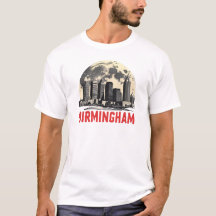 Birmingham City Alabama Skyline T-Shirt