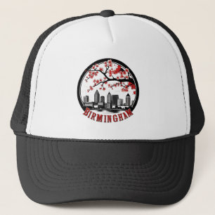 Birmingham City Alabama Skyline T-Shirt Trucker Hat
