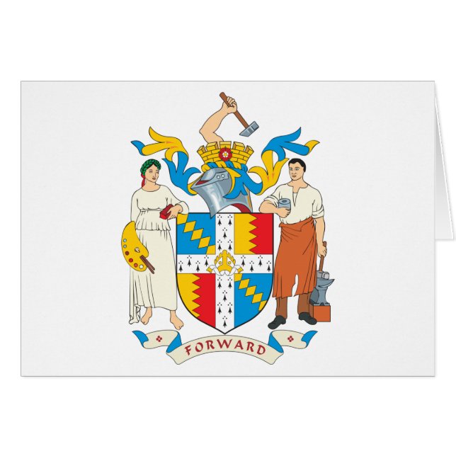 Birmingham Coat of Arms (Front Horizontal)