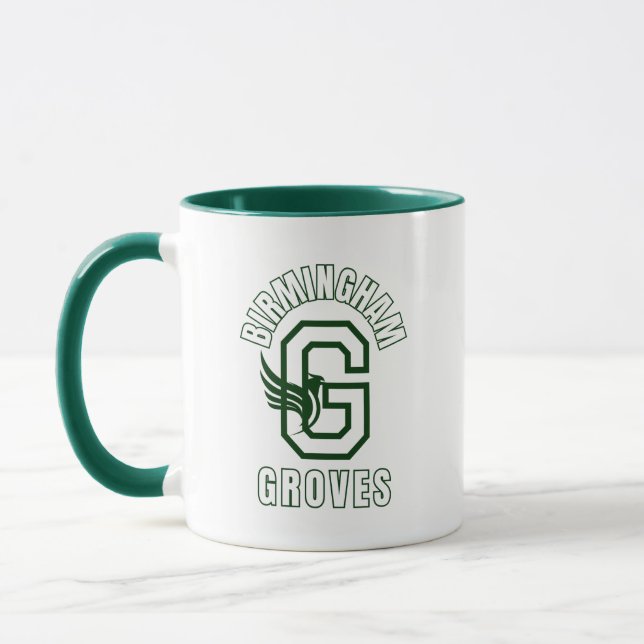 Birmingham Groves High School Coffee Mug (Left)