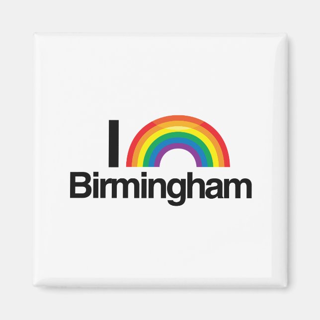 BIRMINGHAM - I LOVE PRIDE -.png Magnet (Front)