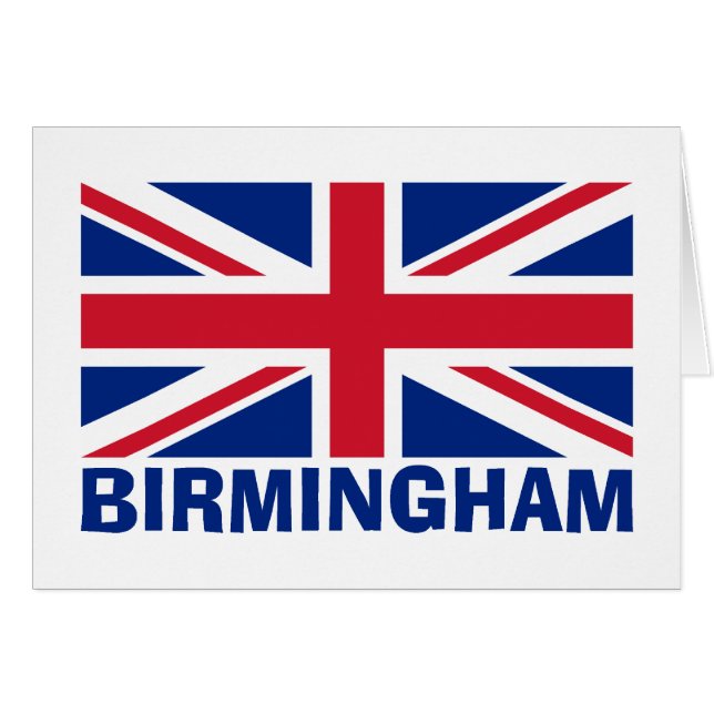 Birmingham in Blue (Front Horizontal)
